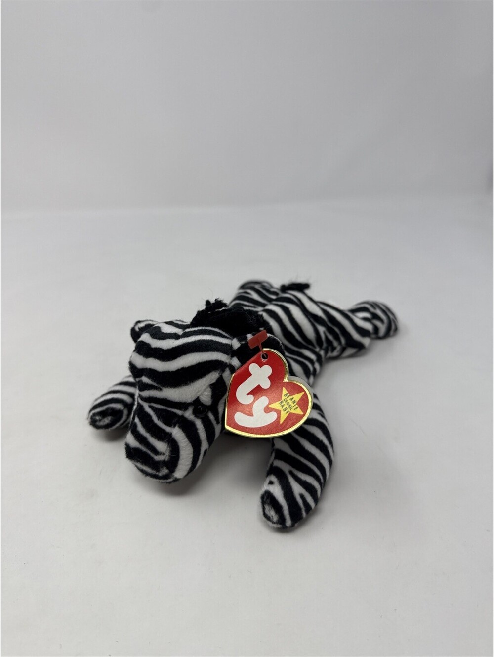 Ziggy Zebra Beanie Babies With Tag Animal Baby Adorable Collectable Stuffed Toy